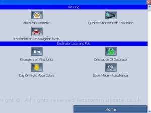 settings.jpg - Destinator 2 for the PC