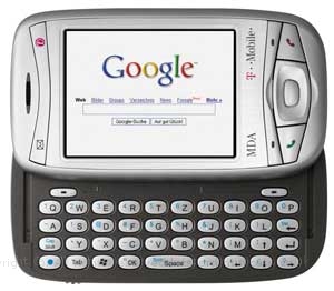 T-Mobile-MDA-Vario.jpg - The MDA Vario ( or HTC Kjam ) which is my mobile phone for the data connection via Bluetooth and my 'Web n Walk' tarrif