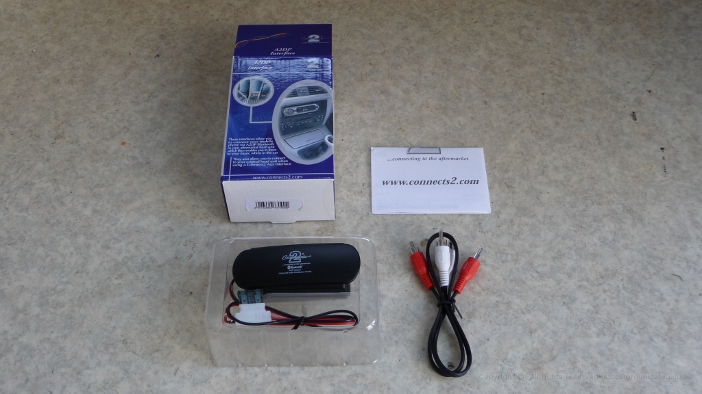 AD2Padaptor1.JPG - This was the AD2P adaptor given to me by KTD Ltd to test. The sound was Ok but let down by the fact it was Bluetooth.... having said that %95 of the population will find it acceptable and it does me no wires. I did also manage to get 2 phones and 1 Ipod using the IO Connect BT dongle to it at the same time.
