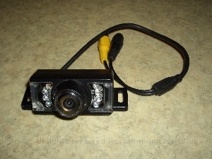 v5rearcamera.jpg - This is the camera I plan to use for rear views. NB it has an IR output for night time use. It has not been fitted yet