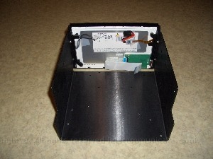 doubledinscreenbuild8.jpg - I started by fitting the LCD and touch pannels I mounted before on to the main case. They both fit well although next time I would probably use some double sided tape to hold the touch overlay in place as I have since found that moves a few mm