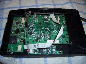 doubledinscreenbuild9.jpg - Next I removed all the support PCBs out of the case so I could start playing around with them and work out how to fit in to the WRX case